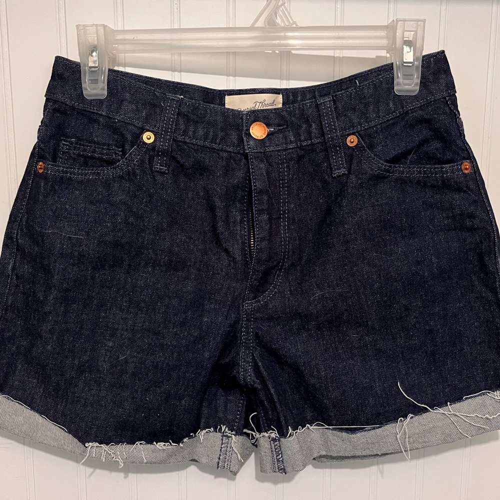 Universal Thread Dark Blue Jean Shorts